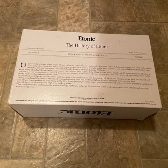 Etonic Stable Pro V Stable Air Runners Size 8 EE NWT - Picture 6 of 9